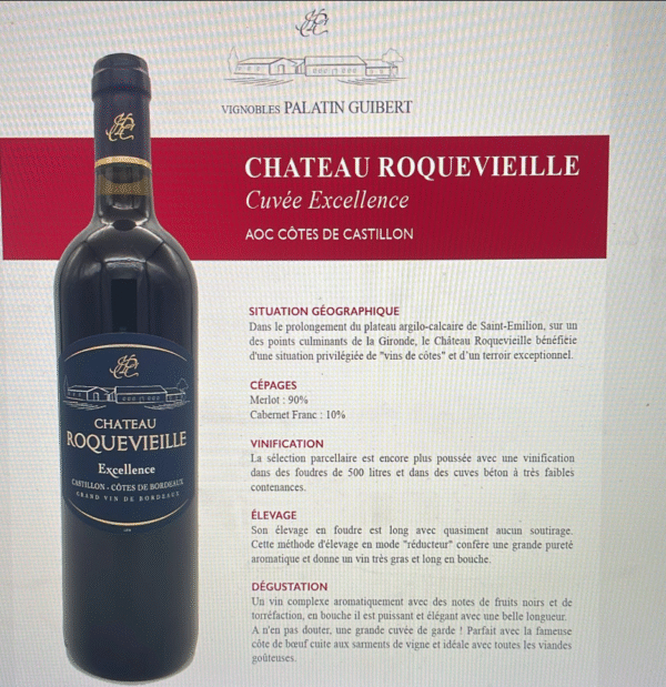Château Roquevieille - Cuvée Excellence – Image 2