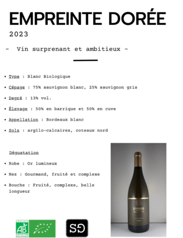 Empreinte Dorée – Image 2