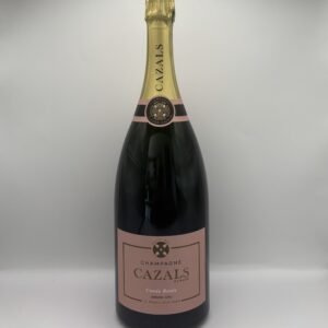 Champagne cazals rosé Magnum