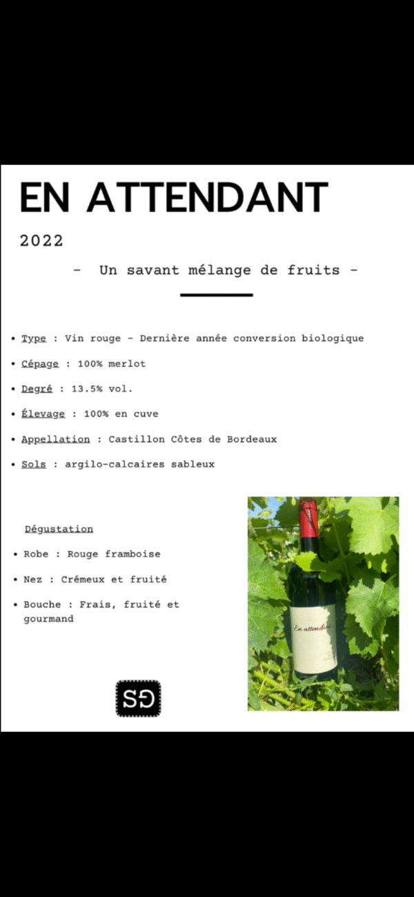 En Attendant rouge 2023 – Image 2